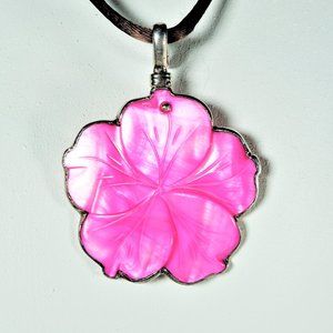 Coreen Cordova “Que Milagro” Sterling Pink 5-Petal Flower